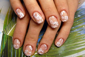 Рисунки на коротких овальных ногтях 72 Рисунки на коротких овальных ногтях 88