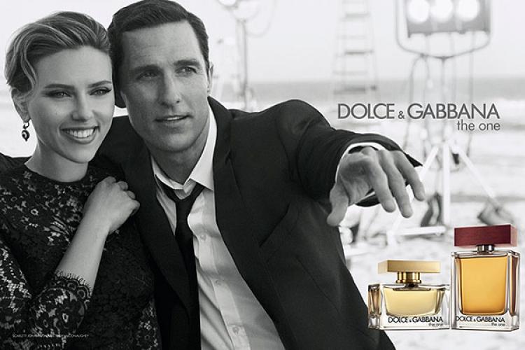 Скарлетт Йоханссон и Мэтью Макконахи в рекламе Dolce & Gabbana