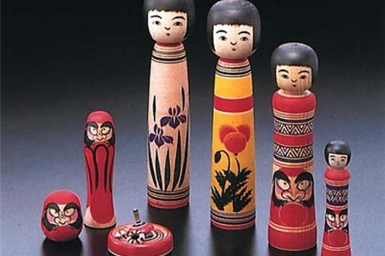 Кокэси – японские деревянные человечки