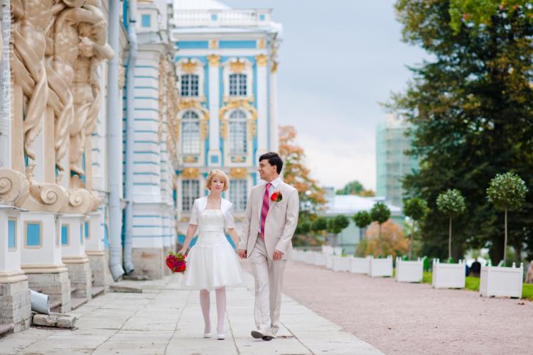 Наша великолепная свадьба в Санкт-Петербурге!